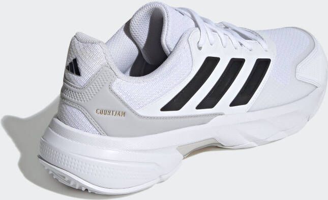 Adidas Performance CourtJam Control 3 Tennisschoenen Unisex Wit - Foto 6