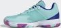 Adidas Perfor ce Courtflash Tennis Schoenen Kinderen Turquoise - Thumbnail 3