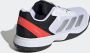 Adidas Perfor ce Courtflash Tennis Schoenen Kids Kinderen Wit - Thumbnail 8