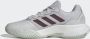 Adidas Performance Gamecourt 2.0 Tennisschoenen Dames Grijs - Thumbnail 4