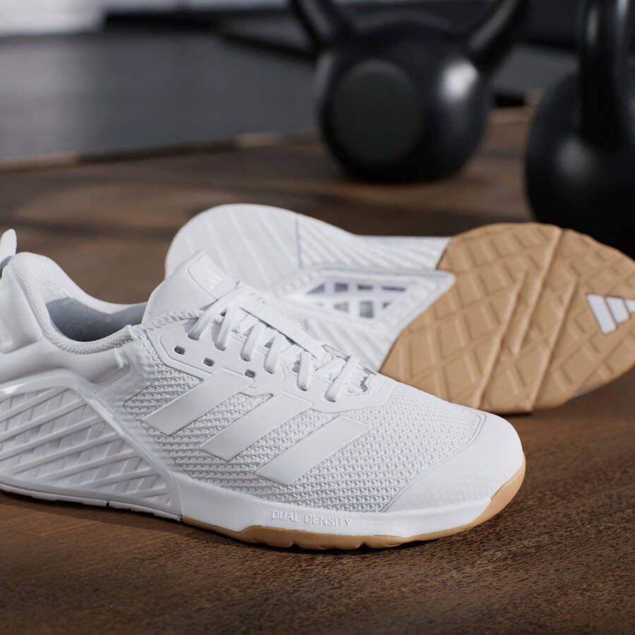 Adidas Dropset 3 Dames Schoenen Wit Maat: 36 2 3 Mesh Synthetisch Foot Locker - Foto 14