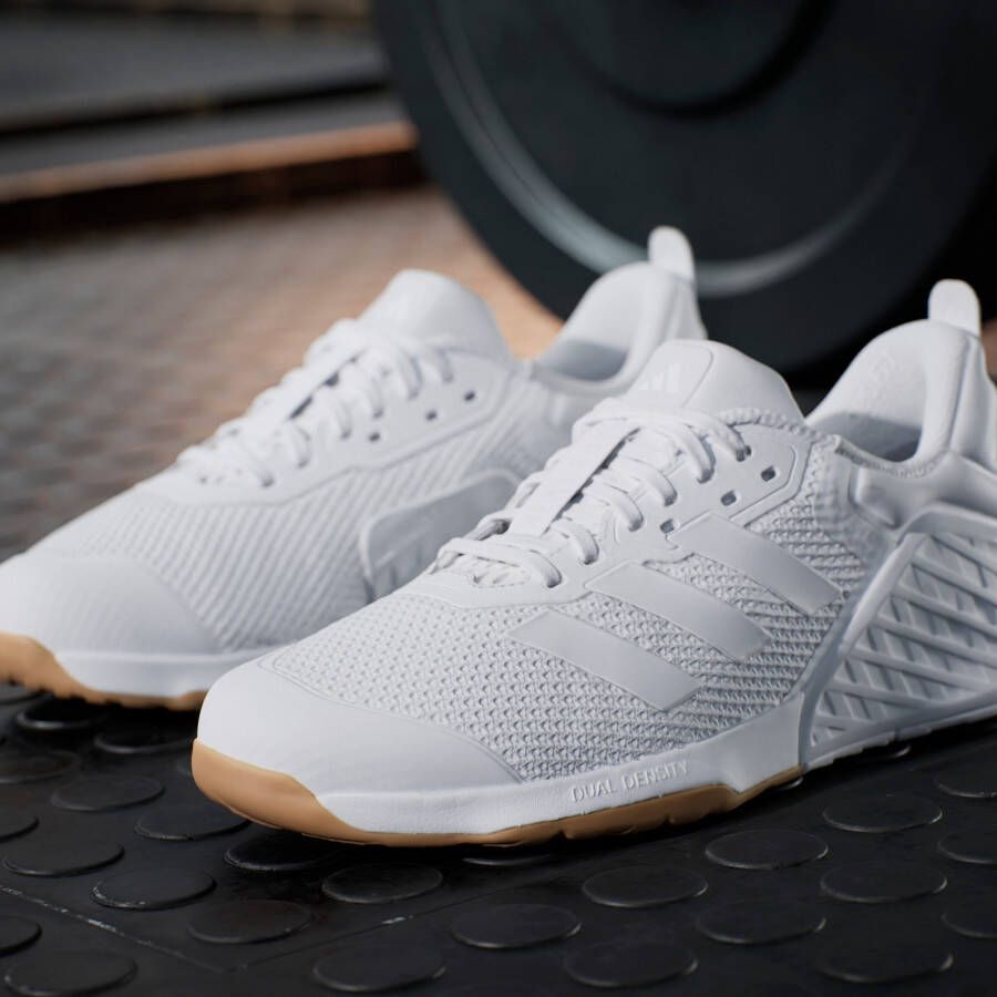 Adidas Dropset 3 Dames Schoenen Wit Maat: 36 2 3 Mesh Synthetisch Foot Locker - Foto 8