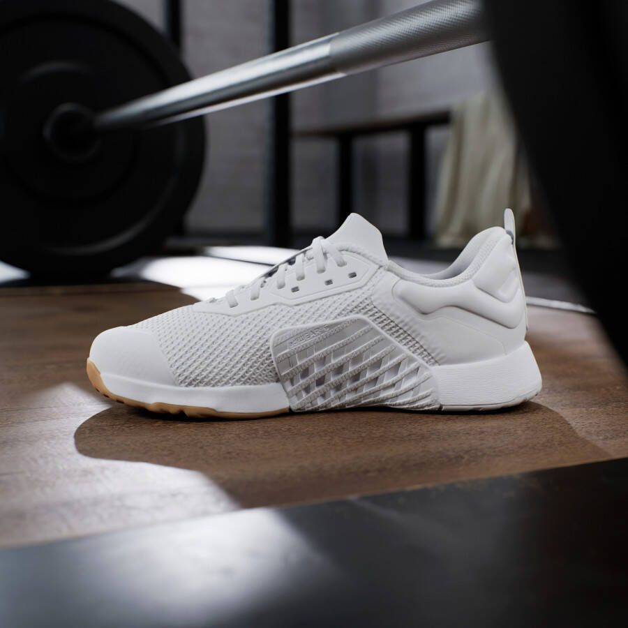 Adidas Dropset 3 Dames Schoenen Wit Maat: 36 2 3 Mesh Synthetisch Foot Locker - Foto 11