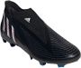 Adidas Predator Edge.3 Veterloze Firm Ground Voetbalschoenen Core Black Cloud White Vivid Red Dames - Thumbnail 6