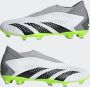 Adidas Performance Predator Accuracy.3 Veterloze Firm Ground Voetbalschoenen Unisex Wit - Thumbnail 12