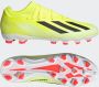Adidas X Crazyfast League Gras Kunstgras Voetbalschoenen (MG) Felgeel Zwart Wit - Thumbnail 4