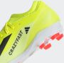 Adidas X Crazyfast League Gras Kunstgras Voetbalschoenen (MG) Felgeel Zwart Wit - Thumbnail 8