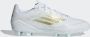 Adidas F50 League Gras Kunstgras Voetbalschoenen (MG) Wit Goud - Thumbnail 4