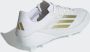 Adidas F50 League Gras Kunstgras Voetbalschoenen (MG) Wit Goud - Thumbnail 7