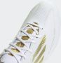 Adidas F50 League Gras Kunstgras Voetbalschoenen (MG) Wit Goud - Thumbnail 9