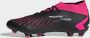 Adidas Predator Accuracy.2 Gras Voetbalschoenen (FG) Zwart Wit Roze - Thumbnail 12