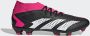 Adidas Predator Accuracy.2 Gras Voetbalschoenen (FG) Zwart Wit Roze - Thumbnail 13