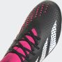 Adidas Predator Accuracy.2 Gras Voetbalschoenen (FG) Zwart Wit Roze - Thumbnail 7