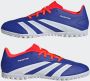 Adidas Predator Club Turf Voetbalschoenen Lucid Blue Cloud White Solar Red- Lucid Blue Cloud White Solar Red - Thumbnail 14