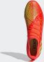 Adidas Predator Edge.3 Firm Ground Voetbalschoenen Solar Red Team Solar Green Core Black - Thumbnail 11