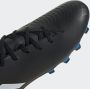 Adidas Predator Edge.4 Gras Kunstgras Voetbalschoenen (FxG) Zwart Wit Blauw - Thumbnail 14