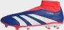 Adidas Predator League Laceless FG Lucid Blue Cloud White Solar Red- Lucid Blue Cloud White Solar Red - Thumbnail 15