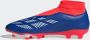 Adidas Predator League Laceless FG Lucid Blue Cloud White Solar Red- Lucid Blue Cloud White Solar Red - Thumbnail 5