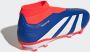Adidas Predator League Laceless FG Lucid Blue Cloud White Solar Red- Lucid Blue Cloud White Solar Red - Thumbnail 7