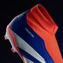 Adidas Predator League Laceless FG Lucid Blue Cloud White Solar Red- Lucid Blue Cloud White Solar Red - Thumbnail 10