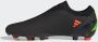 Adidas Perfor ce X Speedportal.3 Veterloze Firm Ground Voetbalschoenen Unisex Zwart - Thumbnail 9