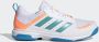 Adidas Performance Ligra 7 zaalsportschoenen wit oranje blauw groen - Thumbnail 20