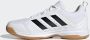 Adidas Performance Ligra 7 zaalsportschoenen wit zwart - Thumbnail 6