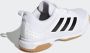 Adidas Ligra 7 Indoor Dames Schoenen White Mesh Synthetisch 2 3 - Thumbnail 12