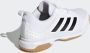 Adidas Performance Ligra 7 zaalsportschoenen wit zwart - Thumbnail 8