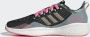 Adidas Hardloopschoenen voor Volwassenen Fluidflow Zwart Grijs - Thumbnail 4