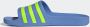 Adidas adilette Slippers en Sandalen Blauw Maat: 36 2 3 Mesh Synthetisch Foot Locker - Thumbnail 4