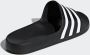 Adidas Originals adidas Adilette Slippers Volwassenen Core Black White Core Black - Thumbnail 379