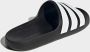 Adidas Adilette Flow Slippers Wit Zwart - Thumbnail 6