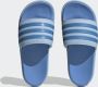 Adidas Sportswear adilette Platform Badslippers Unisex Blauw - Thumbnail 4