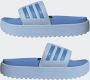 Adidas Sportswear adilette Platform Badslippers Unisex Blauw - Thumbnail 8