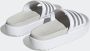 Adidas 's Adilette Platform Slides Sandalen 1 3 wit grijs - Thumbnail 7