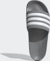 Adidas Adilette Slides Grey Three Cloud White Grey Three- Grey Three Cloud White Grey Three - Thumbnail 6