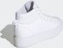 Adidas Sportswear Bravada 2.0 Platform Mid Schoenen Unisex Wit - Thumbnail 6