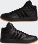 Adidas Sportswear Hoops 3.0 Mid Classic Vintage Schoenen Unisex Zwart - Thumbnail 9