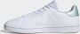 Adidas Urban Court dames sneakers wit mintgroen 1 3 Uitneembare zool - Thumbnail 8