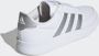 Adidas Breaknet 2.0 dames sneakers wit zilver Uitneembare zool - Thumbnail 8