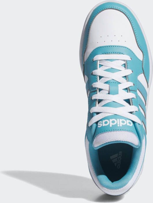 Adidas Sportswear Hoops 3.0 sneakers wit blauw - Foto 6