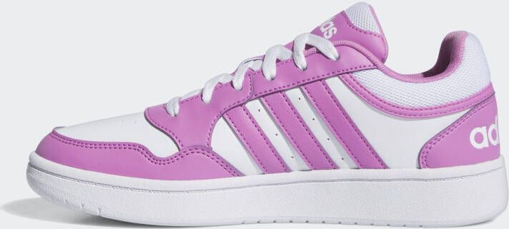 Adidas Sportswear Hoops 3.0 sneakers wit paars - Foto 5