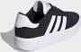 Adidas Sportswear Court Silk Schoenen Dames Zwart - Thumbnail 5