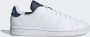 Adidas Sportswear Advantage sneakers wit donkerblauw - Thumbnail 4