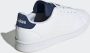 Adidas Sportswear Advantage sneakers wit donkerblauw - Thumbnail 6