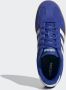 Adidas Barreda heren sneakers blauw wit 1 3 Echt leer Uitneembare zool - Thumbnail 16