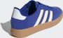 Adidas Barreda heren sneakers blauw wit 1 3 Echt leer Uitneembare zool - Thumbnail 17