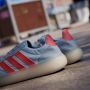 Adidas Barreda Decode Sneakers blauw Suede - Thumbnail 20