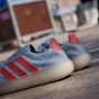 Adidas Barreda Decode Sneakers blauw Suede - Thumbnail 24